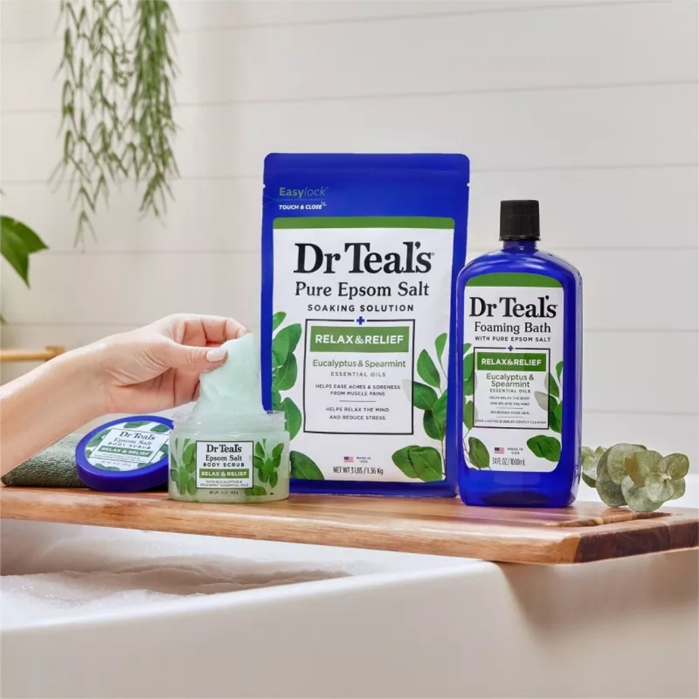 Dr Teal's Eucalyptus & Spearmint Bath Set